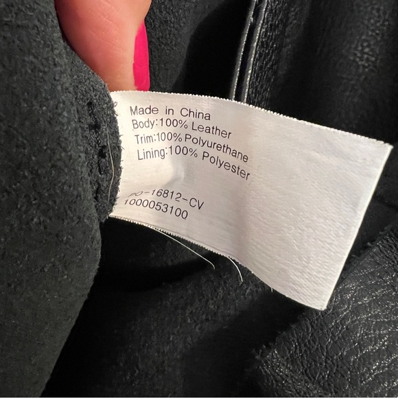 Happy & Free Black Genuine Leather Shoulder/Tote Bag + Medium Boho Dress - Picture 14 of 16